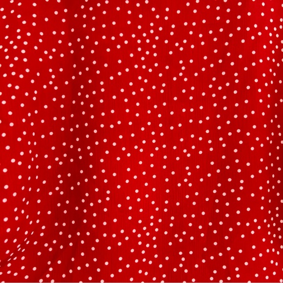 NWT Superdown Revolve Mercy Polka Dot Dress Red Size Small - Picture 13 of 16